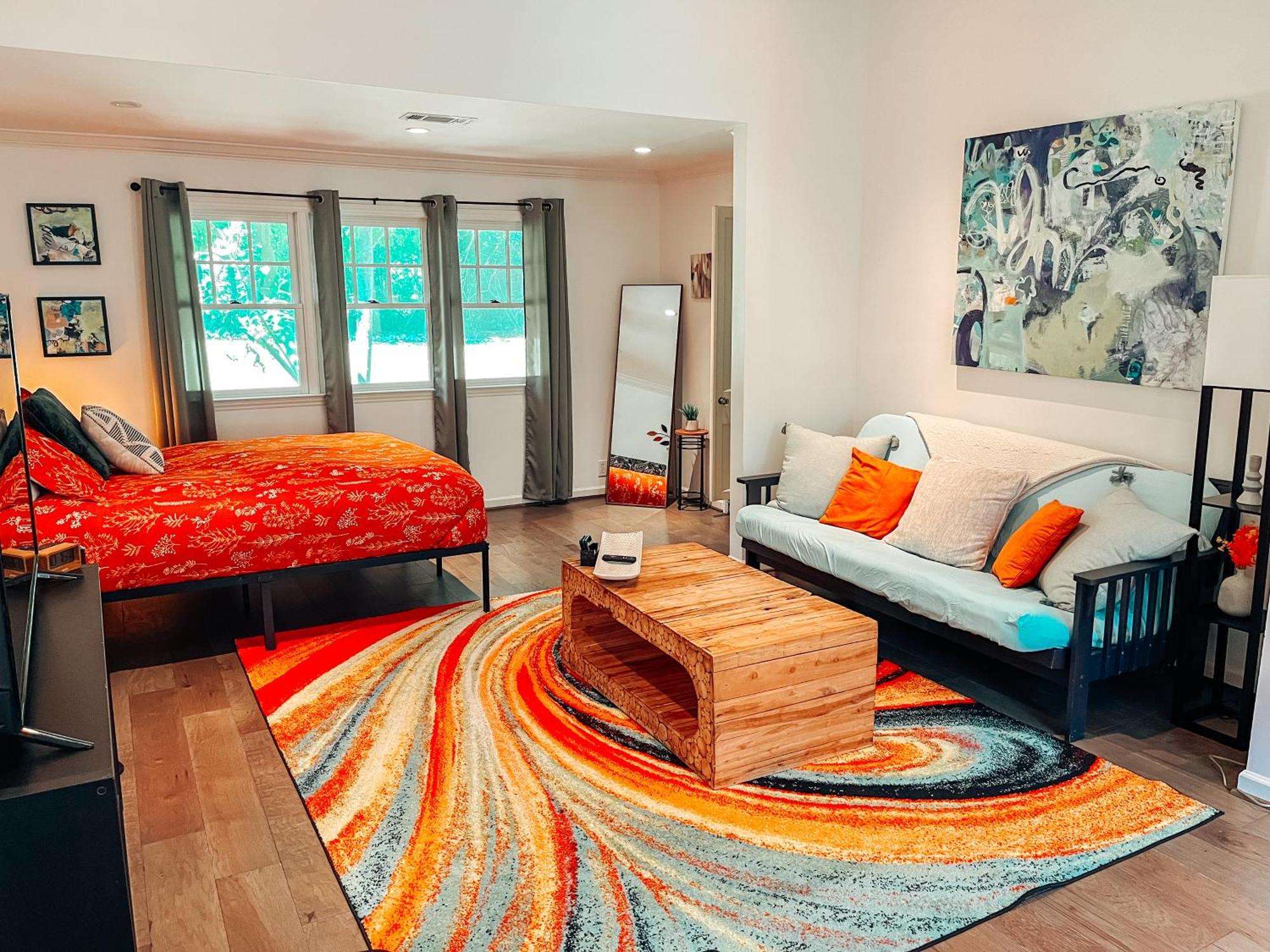 Cozy Guest House Studio Apartment Greensboro Exteriör bild